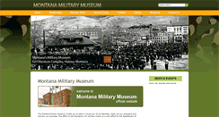 Desktop Screenshot of montanamilitarymuseum.org